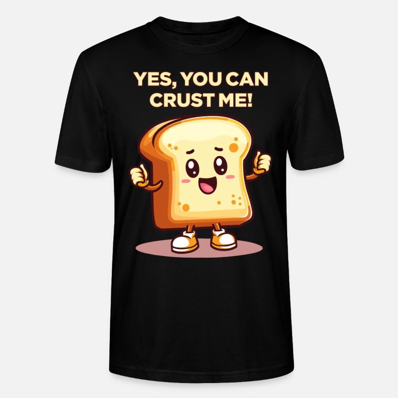 Du kannst mich verkrusten - Stanley/Stella Unisex Bio-T-Shirt CRAFTER - Schwarz