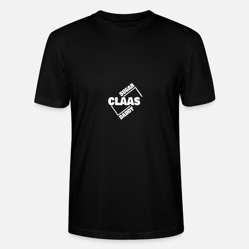 Claas en sugar daddy - T-shirt bio CRAFTER Stanley Stella Unisexe - noir
