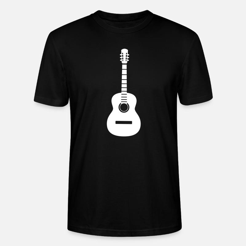 Gitarre - Stanley/Stella Unisex Bio-T-Shirt CRAFTER - Schwarz