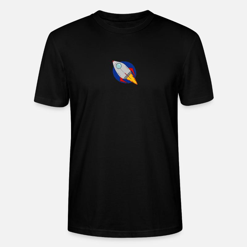 Fusée - T-shirt bio CRAFTER Stanley Stella Unisexe - noir