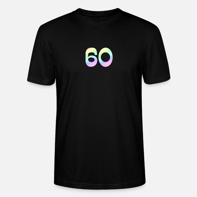 geschenkidee, 60 pastellfarbe - Stanley/Stella Unisex Bio-T-Shirt CRAFTER - Schwarz