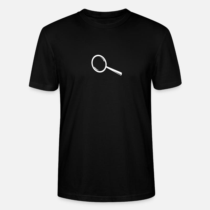 Loupe - T-shirt bio CRAFTER Stanley Stella Unisexe - noir