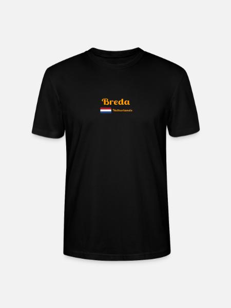 Breda Netherlands- Stylish prints - Stanley/Stella CRAFTER Unisex Organic T-Shirt - black