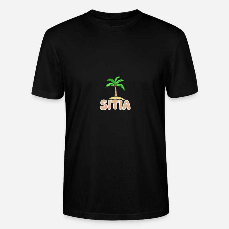 Sitia Sitia - Stanley/Stella Unisex Bio-T-Shirt CRAFTER - Schwarz