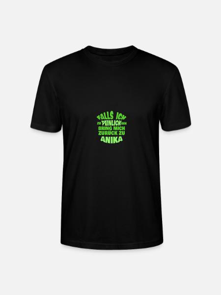 Bachelor party Anika - Stanley/Stella CRAFTER Unisex Organic T-Shirt - black