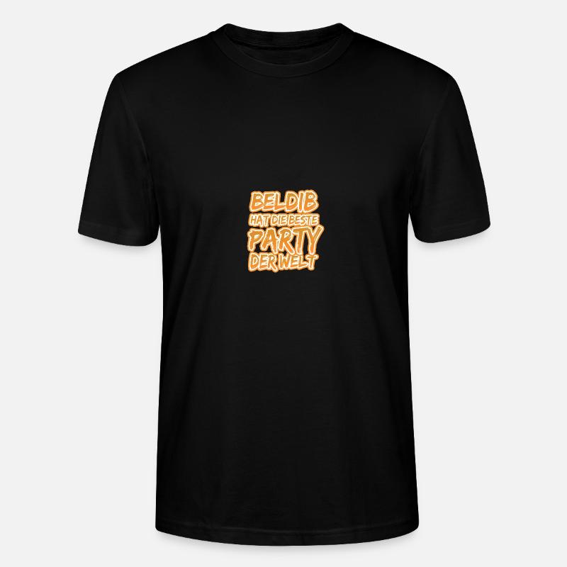 Beldib Beldib - Stanley/Stella Unisex Bio-T-Shirt CRAFTER - Schwarz