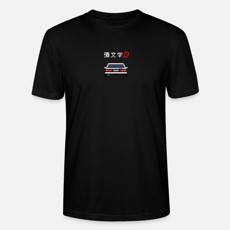 Initial D - Trueno - T-shirt bio CRAFTER Stanley Stella Unisexe - noir