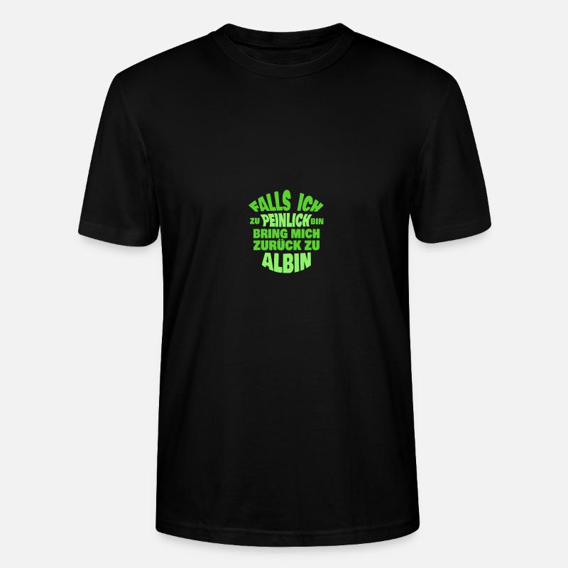 Albin - Stanley/Stella Unisex Bio-T-Shirt CRAFTER - Schwarz