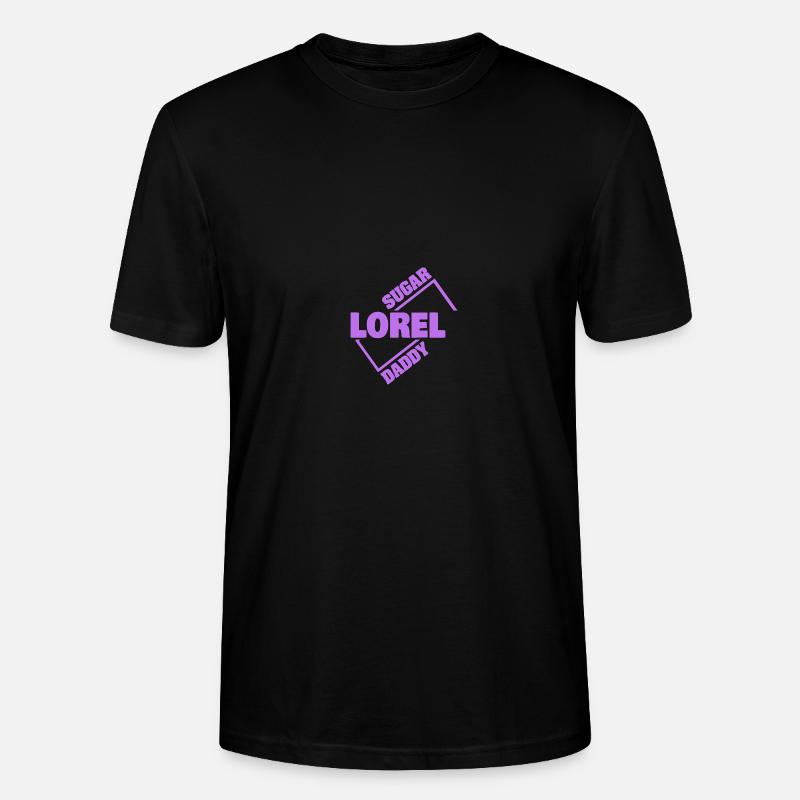 Sugardaddy Lorel - Stanley/Stella Unisex Bio-T-Shirt CRAFTER - Schwarz