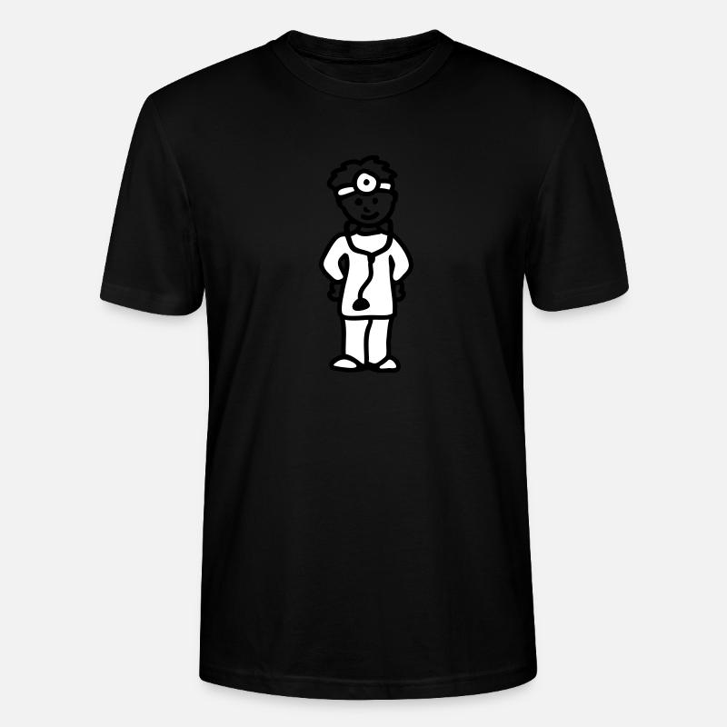 Arzt - Stanley/Stella Unisex Bio-T-Shirt CRAFTER - Schwarz