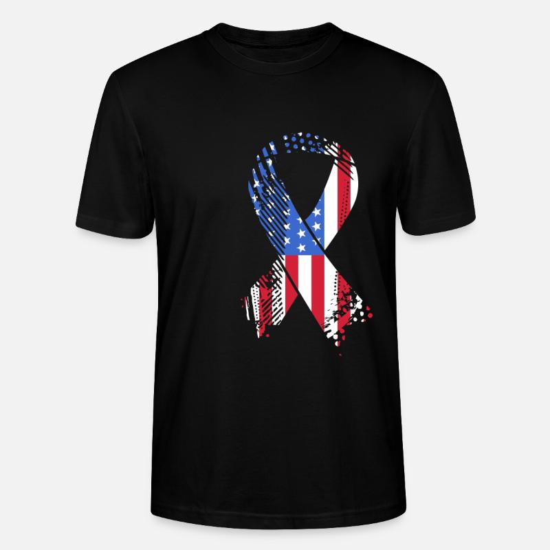 Multiple Sclerosis MS - Stanley/Stella CRAFTER Unisex Organic T-Shirt - black