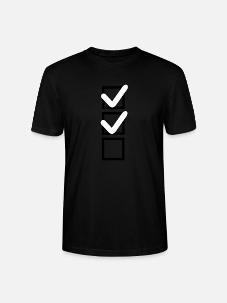 Check - ok - Stanley/Stella CRAFTER Unisex Organic T-Shirt - black