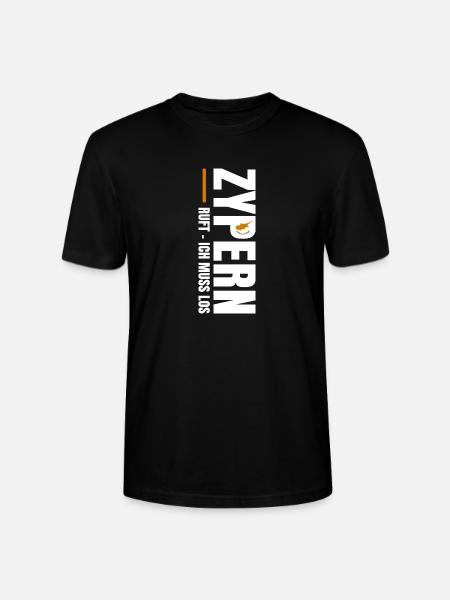 Zypern Auswandern - Stanley/Stella Unisex Bio-T-Shirt CRAFTER - Schwarz