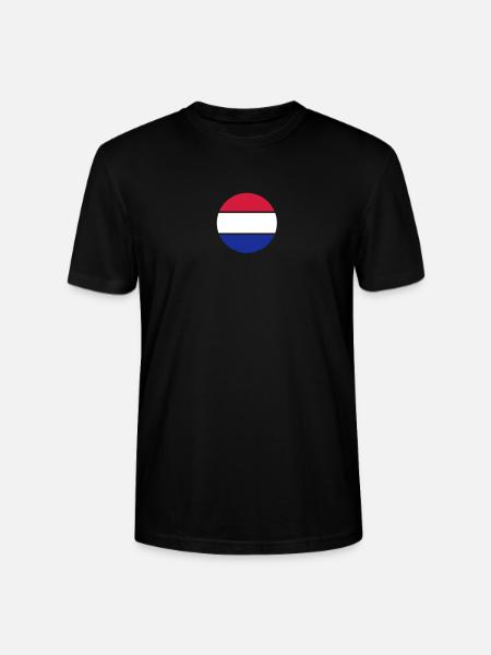 niederlande_rund_50 - Stanley/Stella CRAFTER Unisex Organic T-Shirt - black