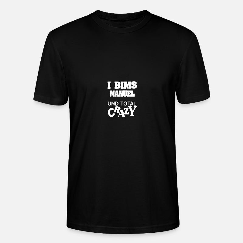 Manuel - Stanley/Stella Unisex Bio-T-Shirt CRAFTER - Schwarz