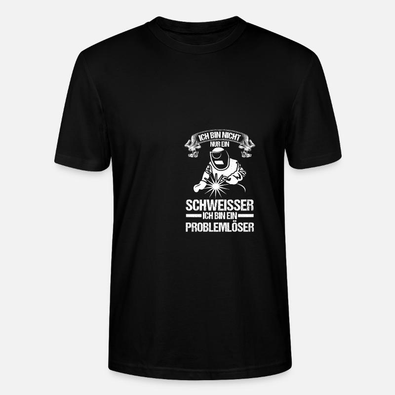 Soudage Soudeurs Soudeurs - T-shirt bio CRAFTER Stanley Stella Unisexe - noir