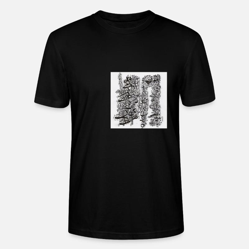 240131 - Stanley/Stella Unisex Bio-T-Shirt CRAFTER - Schwarz