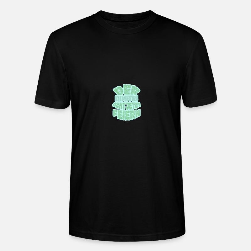 Cadeau pour Dimitri - T-shirt bio CRAFTER Stanley Stella Unisexe - noir