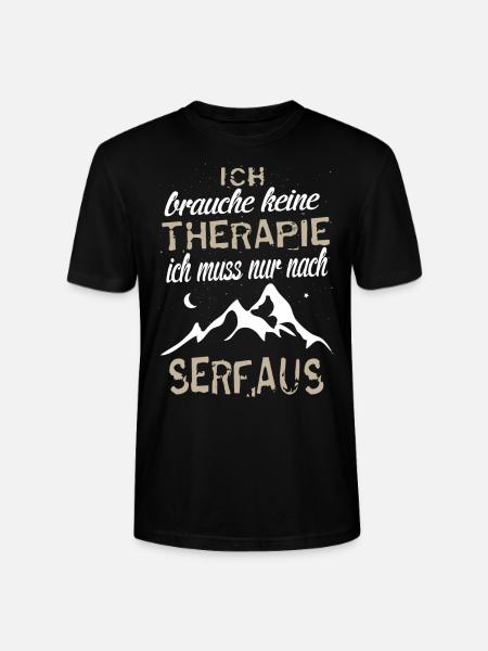 Serfaus - Stanley/Stella Unisex Bio-T-Shirt CRAFTER - Schwarz