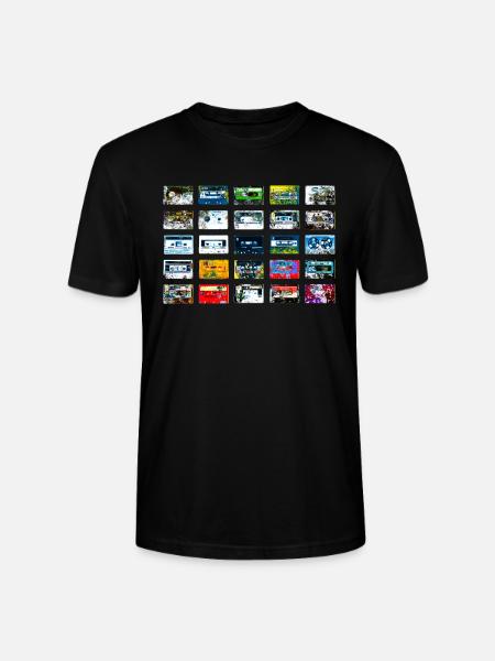 Dead Tapes - Stanley/Stella CRAFTER Unisex Organic T-Shirt - black