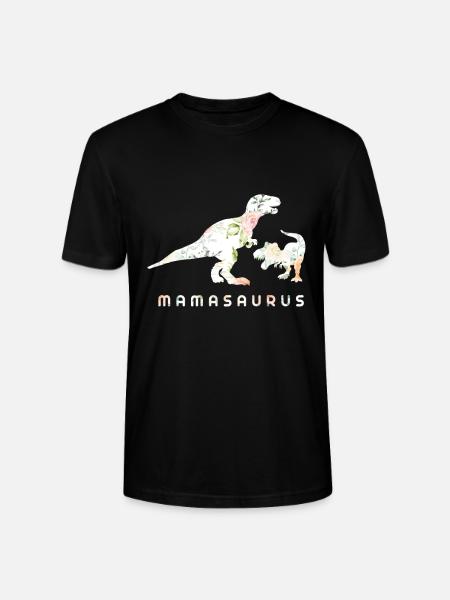mamasaurus - Stanley/Stella CRAFTER Unisex Organic T-Shirt - black