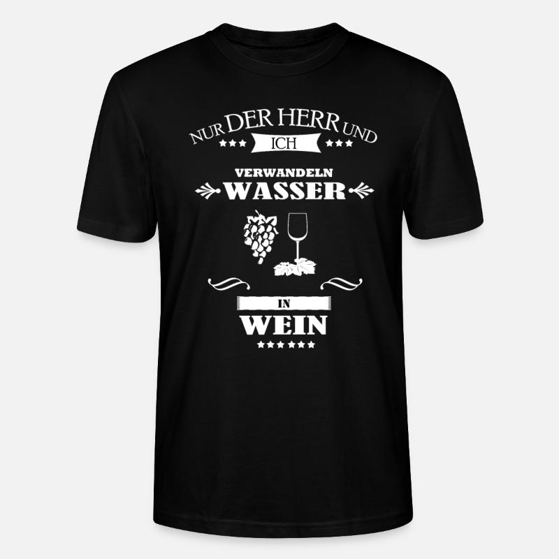 Winzer Weinbauer - Stanley/Stella Unisex Bio-T-Shirt CRAFTER - Schwarz