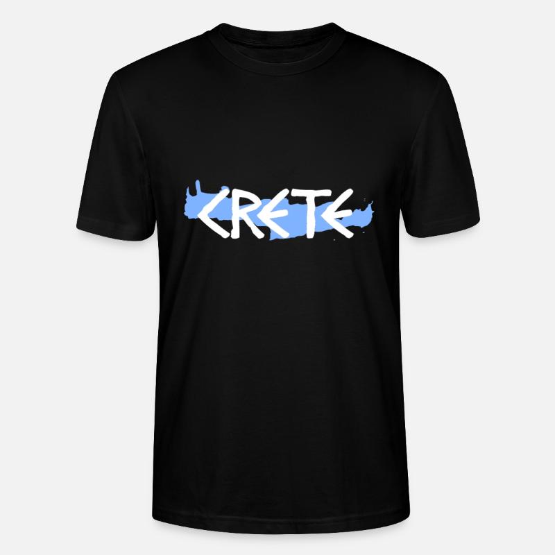 Kreta - Stanley/Stella Unisex Bio-T-Shirt CRAFTER - Schwarz