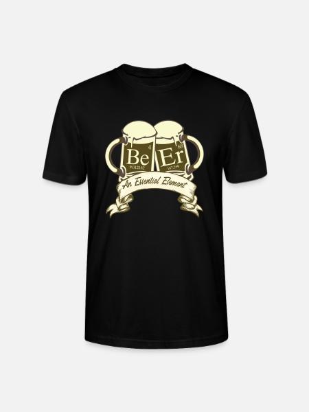 An Essential Element Beer - Stanley/Stella CRAFTER Unisex Organic T-Shirt - black