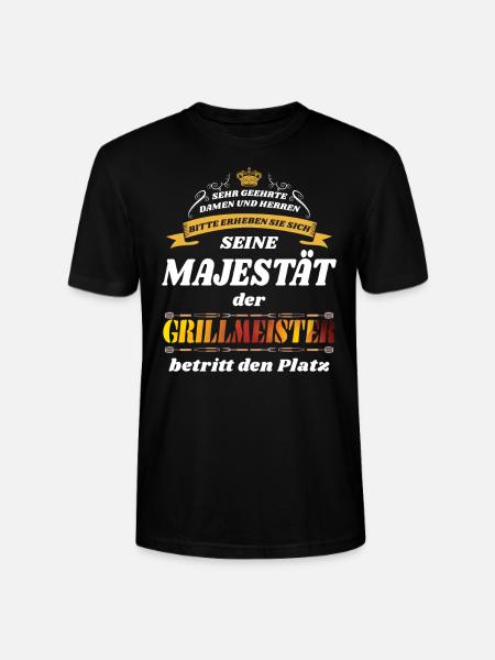 Grillmeister - Stanley/Stella Unisex Bio-T-Shirt CRAFTER - Schwarz