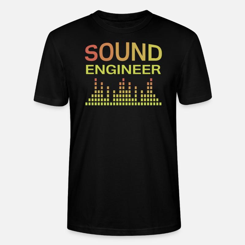 Sound Engineer Tontechniker - Stanley/Stella Unisex Bio-T-Shirt CRAFTER - Schwarz