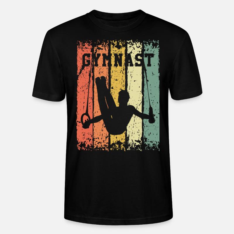 Retro Turner - T-shirt bio CRAFTER Stanley Stella Unisexe - noir