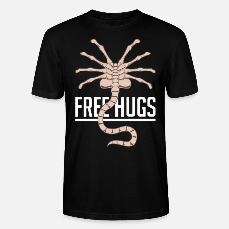 Extraterrestres gratuits - T-shirt bio CRAFTER Stanley Stella Unisexe - noir