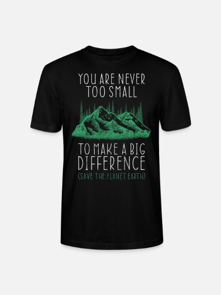 Nature Conservation Planet Ocean - Stanley/Stella CRAFTER Unisex Organic T-Shirt - black