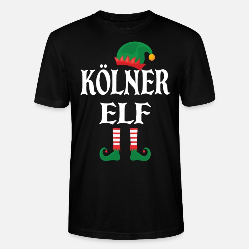 Kölner Elf - Stanley/Stella Unisex Bio-T-Shirt CRAFTER - Schwarz