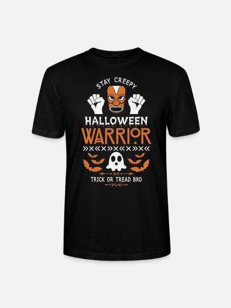 Halloween Warrior - Stanley/Stella CRAFTER Unisex Organic T-Shirt - black