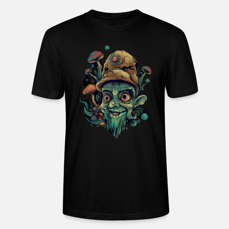 Trippy Goblin - Stanley/Stella Unisex Bio-T-Shirt CRAFTER - Schwarz