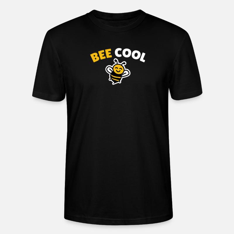 Bee cool - Stanley/Stella Unisex Bio-T-Shirt CRAFTER - Schwarz