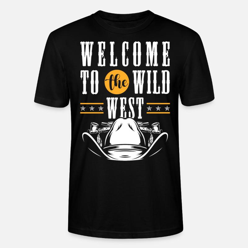 Western Bandit Rodeo - Stanley/Stella Unisex Bio-T-Shirt CRAFTER - Schwarz