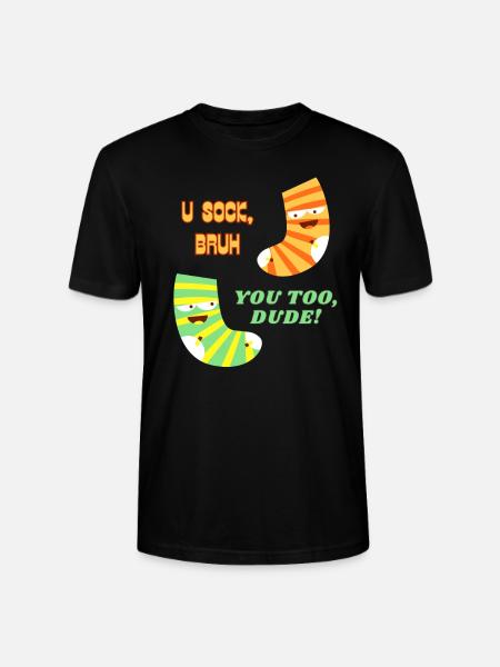 Socks - Stanley/Stella CRAFTER Unisex Organic T-Shirt - black