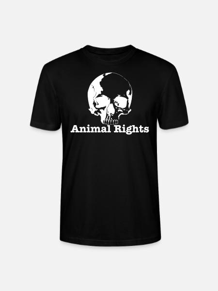 Animal Rights I - Stanley/Stella Unisex Bio-T-Shirt CRAFTER - Schwarz