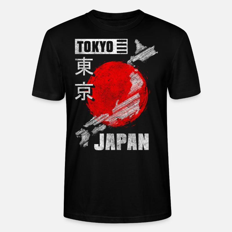 Japan Samurai Historisch - Stanley/Stella Unisex Bio-T-Shirt CRAFTER - Schwarz