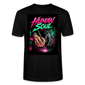 HUMAN SOUL: Retro Anime Art - Ekologiczna koszulka typu unisex Stanley/Stella CRAFTER