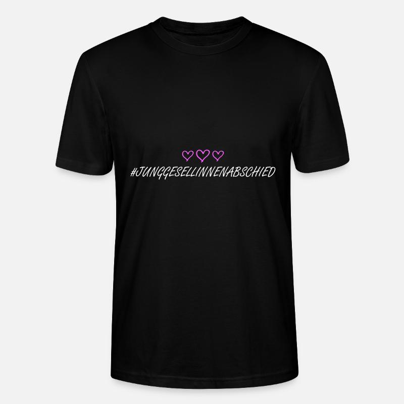 Junggesellinnenabschied herzchen - Stanley/Stella Unisex Bio-T-Shirt CRAFTER - Schwarz