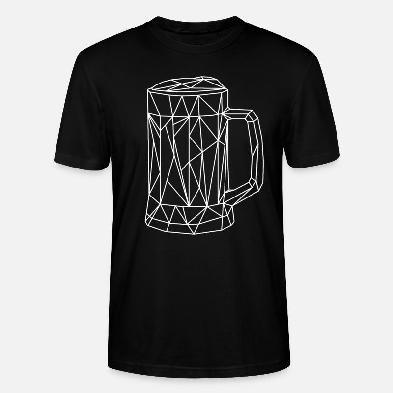 Bier - Stanley/Stella Unisex Bio-T-Shirt CRAFTER - Schwarz