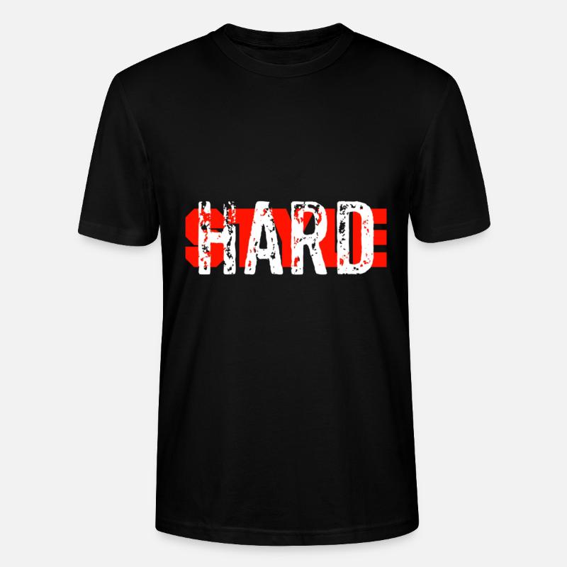 Hardstyle - Stanley/Stella Unisex Bio-T-Shirt CRAFTER - Schwarz