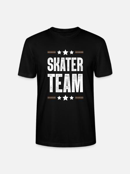 Skater Team - Stanley/Stella CRAFTER Unisex Organic T-Shirt - black