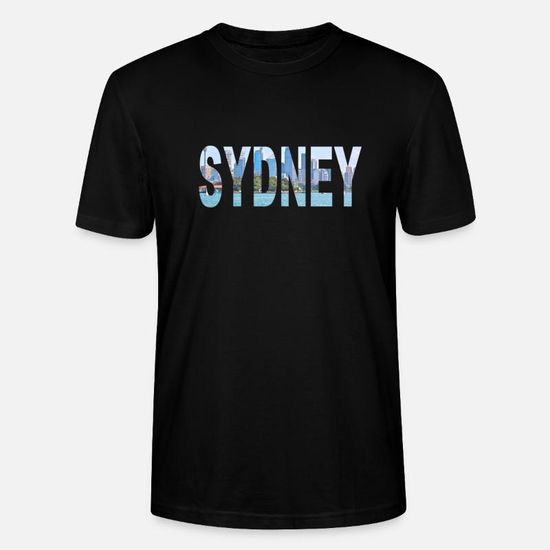 Sydney - T-shirt bio CRAFTER Stanley Stella Unisexe - noir