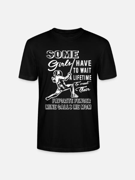 Fencing Fencer Mom - Stanley/Stella CRAFTER Unisex Organic T-Shirt - black