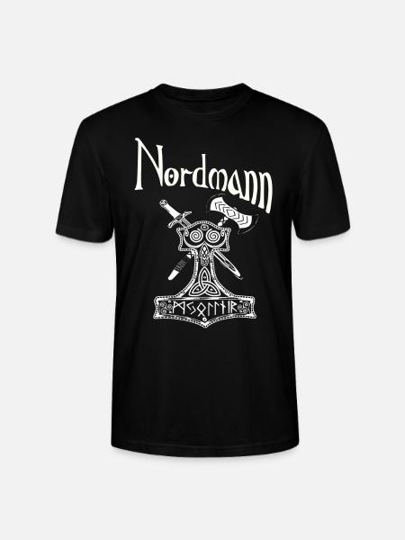 Nordmann - Stanley/Stella Unisex Bio-T-Shirt CRAFTER - Schwarz