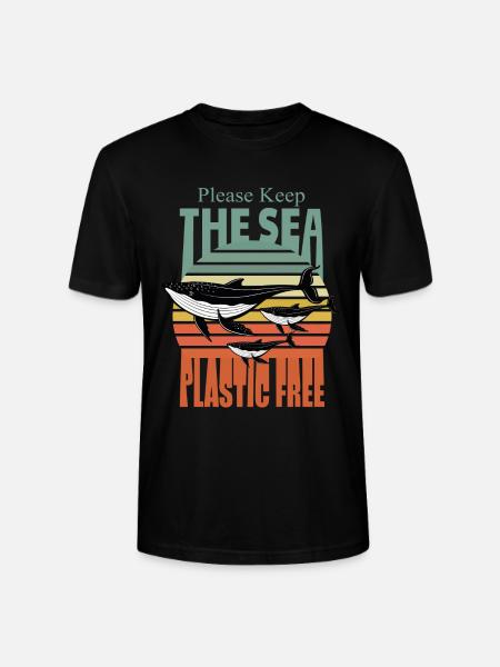 Environmental protection, animal welfare - Stanley/Stella CRAFTER Unisex Organic T-Shirt - black
